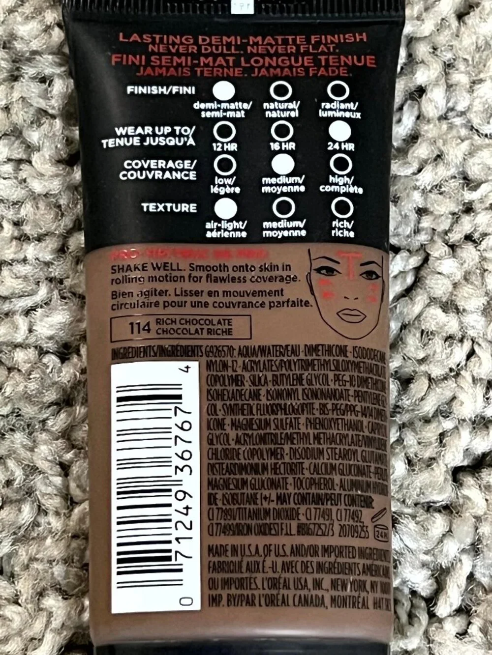 L'oréal Paris L'oréal Paris Pro- Matte Foundation